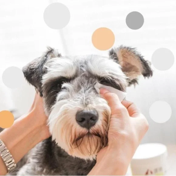 130x Eye Wipes for Dogs & Cats – Tear Stain Cleaner – Pet Grooming Pads - Picture 3 of 7